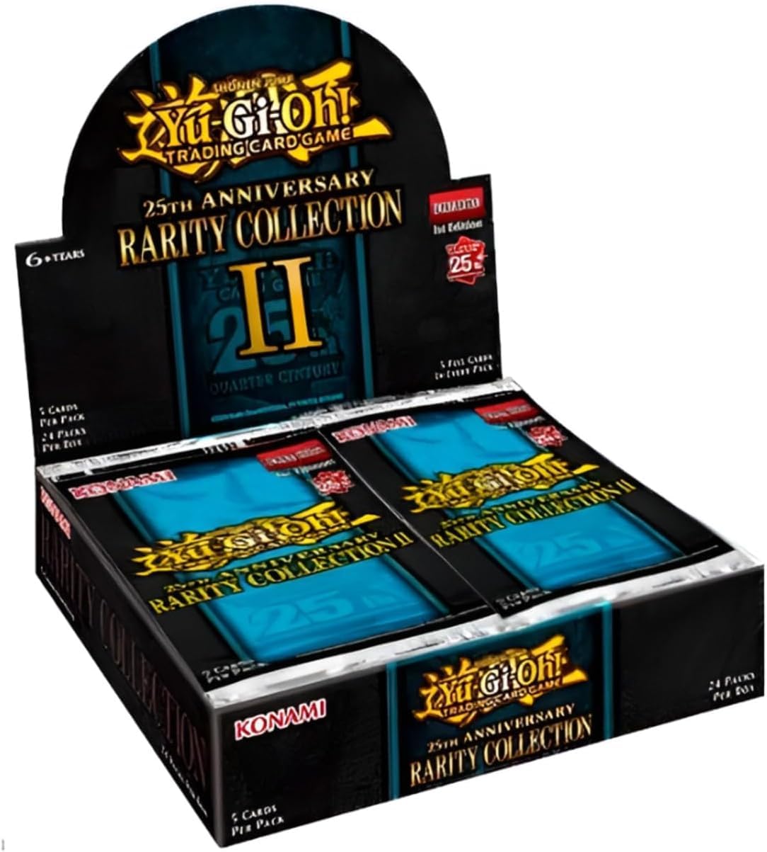 Amazon.com: Yu-Gi-Oh! Trading Card Game: 25th Anniversary Rarity Collection  II 2 Booster Box : Toys & Games