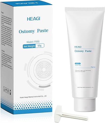 Pasta de ostomía Suministros de ostomía, pasta de barrera para la piel sin alcohol, pasta estomahesiva para reducir la fuga de bolsas de colostomía,