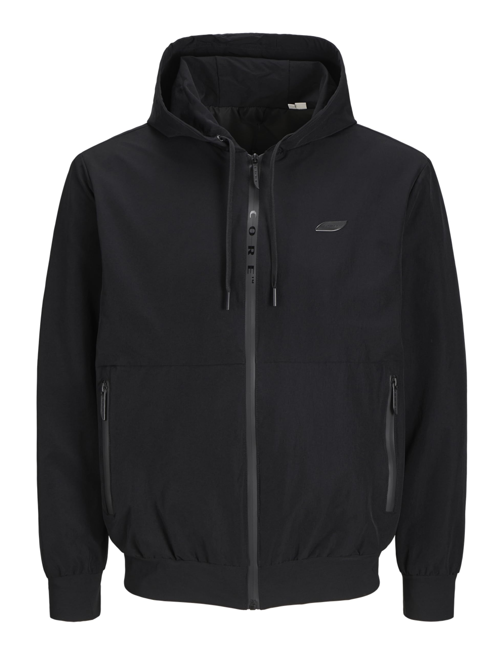 JACK & JONES Herren Jcopacer Track Bomber Jacket, Black, l