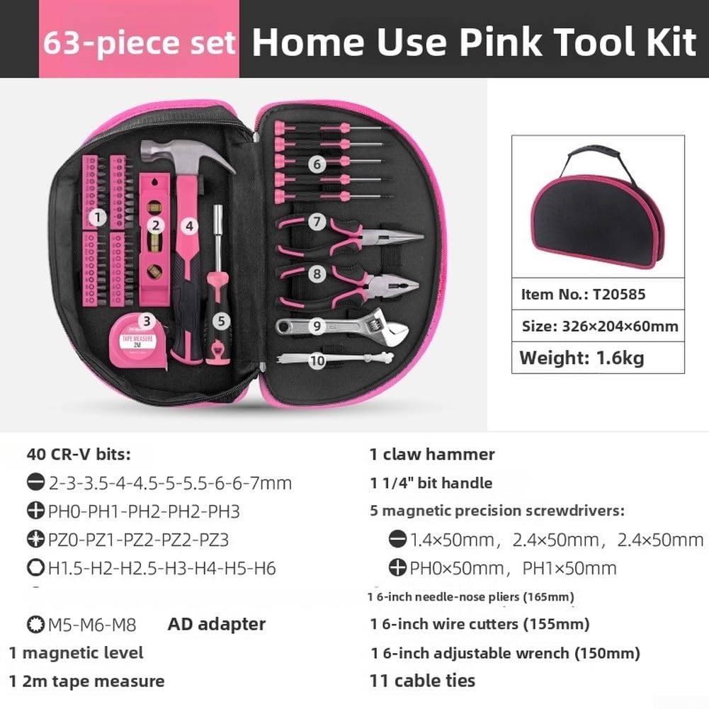 Kit Outils 63 Rond pour Femme Kit Outils 63 Rond pour Femme Kit