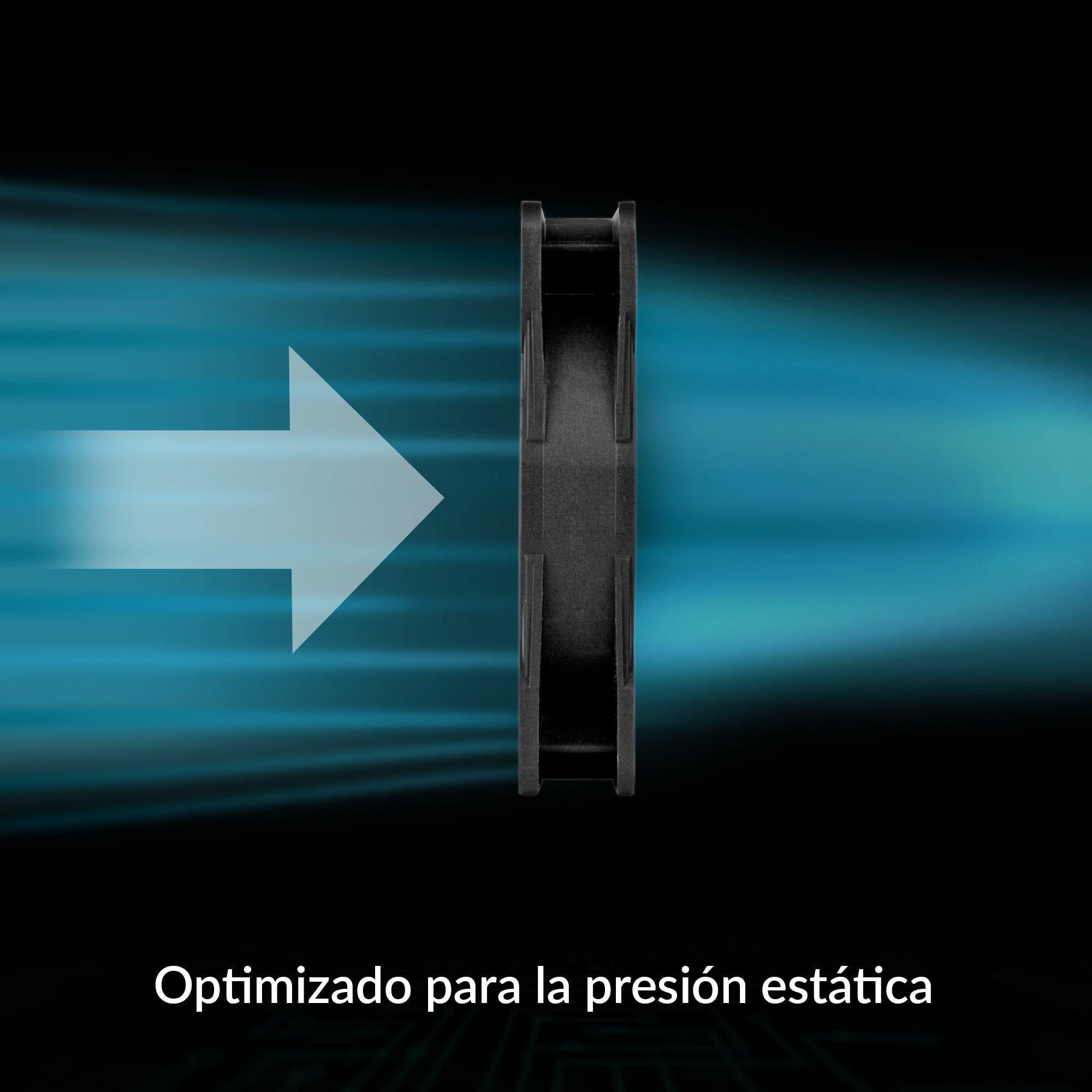 ARCTIC P14 Max (5 Piezas) - Ventilador PC 140mm, Fan, Ventilador de Caja para CPU, Ventilador de caja de alto rendimiento, Controlado por PWM 400–2800 rpm, Para presión estática, Modo 0dB - Negro