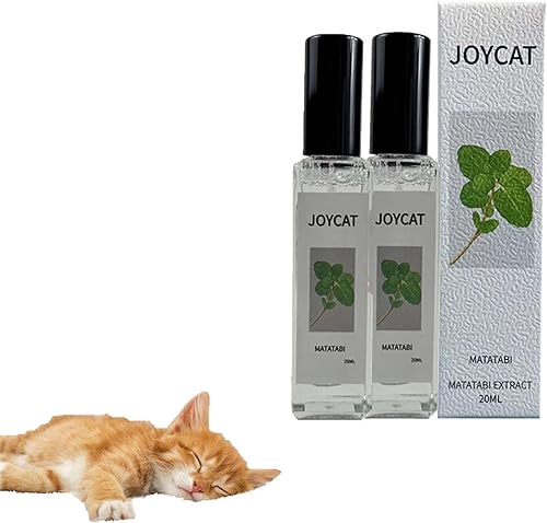 OFOBES Herbal Cat Joy - Spray de hierba para gatos, espray de hierba gatera para gatos, espray de hierba gatera para gatos de interior para gatos de