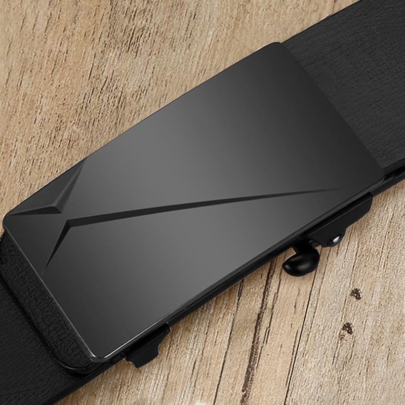 Toothless Automatic Buckle Belt For Men's Leather Casual Business And4