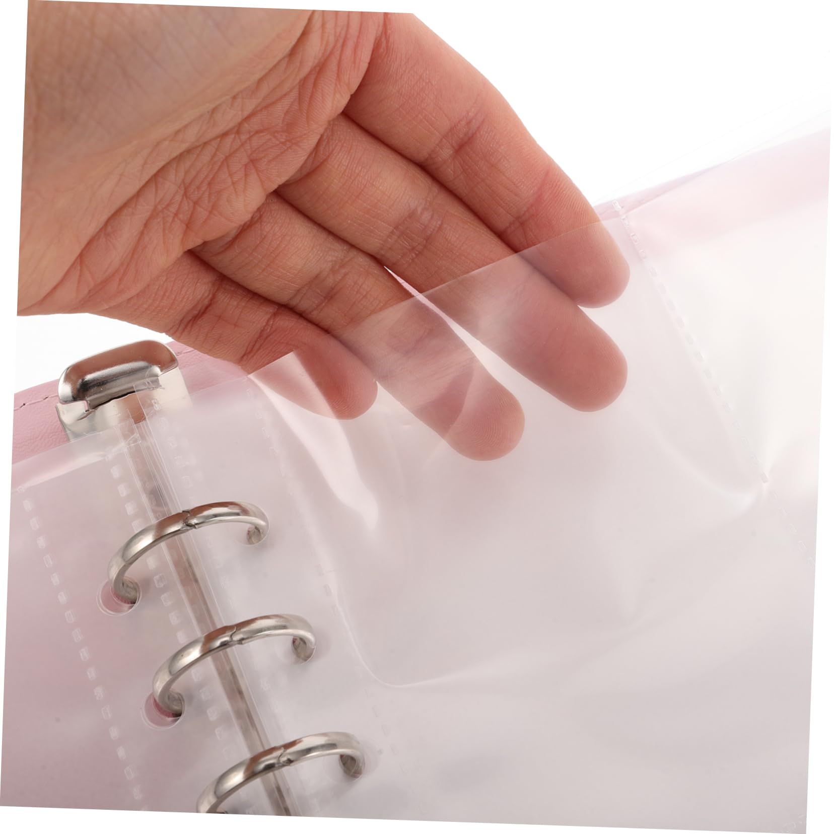 Homoyoyo Carnet d'Économies Enveloppes 100 Pochettes Transparentes Classeur Multifonctionnel pour Budget et d'Épargne Organisateur Pratique pour Couples