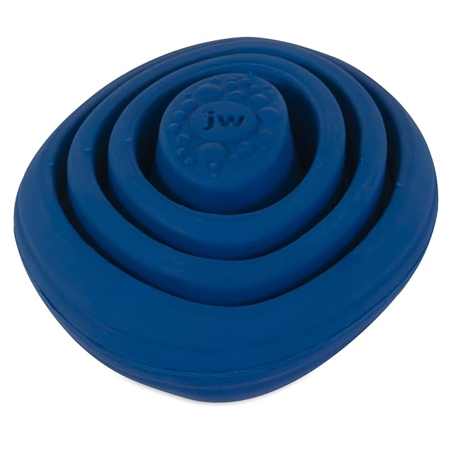 Foto 4 de 5 de JW - Puddle Stone Pop - Juguete Dental para aliviar Cachorros - Anillo de dentición para Perros