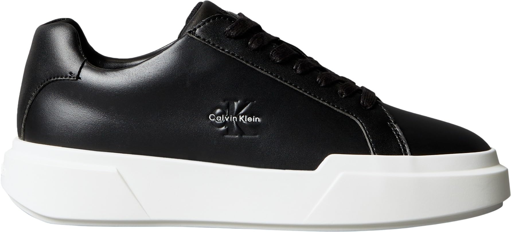 Calvin Klein Damen Cupsole Sneaker Chunky Laceup aus Leder