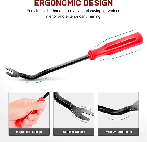 Vista 6 de GOOACC 1001 piezas de remaches universales para automóviles, juego de clips de retención para parachoques, guardabarros, panel de puerta, protector