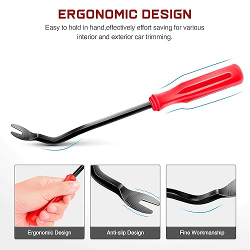 Miniatura 6 de GOOACC 1001 clips universales para automóvil, parachoques mixto, para panel de puerta, protector para cubierta del motor, retenedor de remaches con