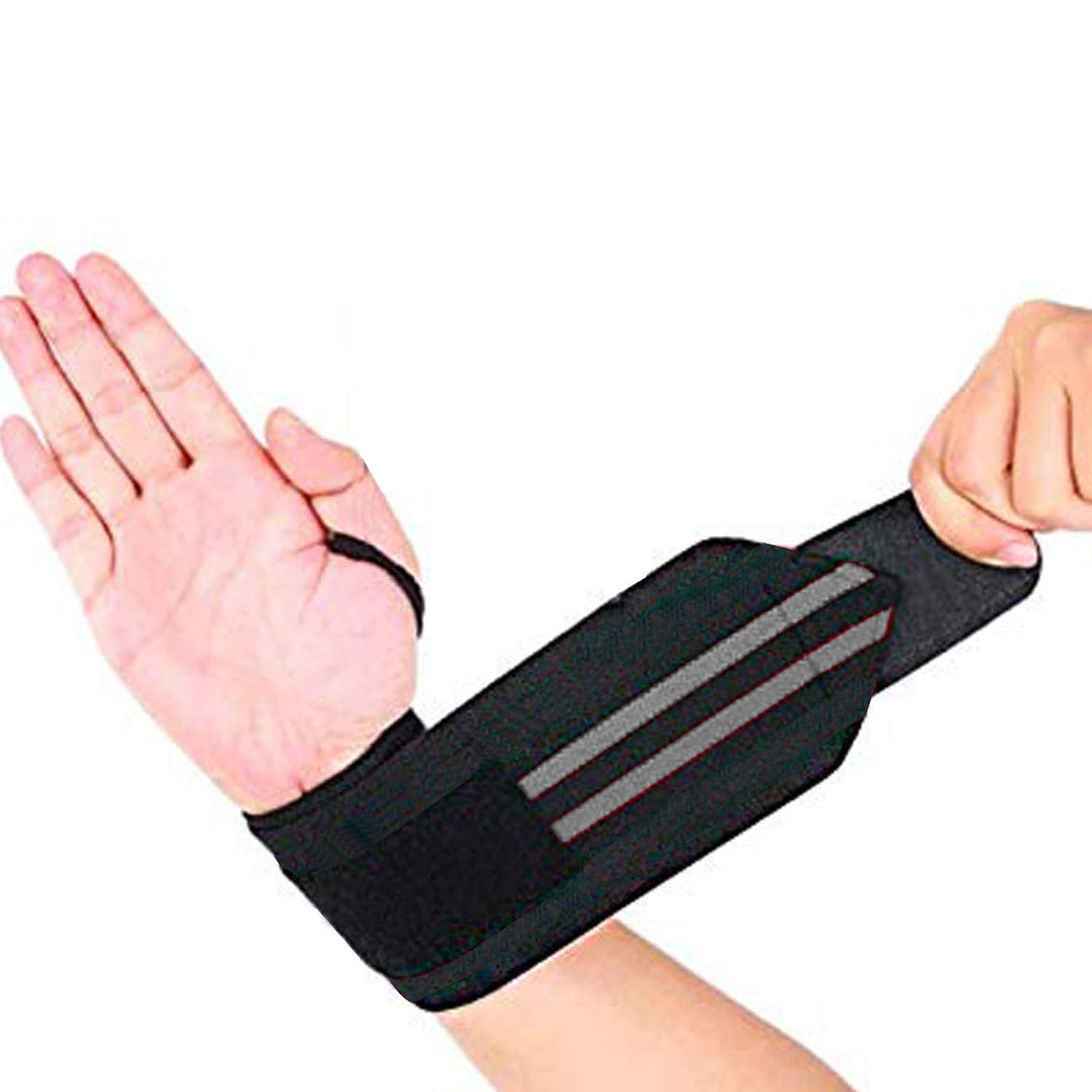 LOKVIN Wrist Band/Wrist Supporter/Gym Wrist Band/Fitness Band with Thumb Grip for Men and Women for Gym Buddies Clour May BE Differ (B09SFRYNDF) Amazon Price History, Amazon Price Tracker