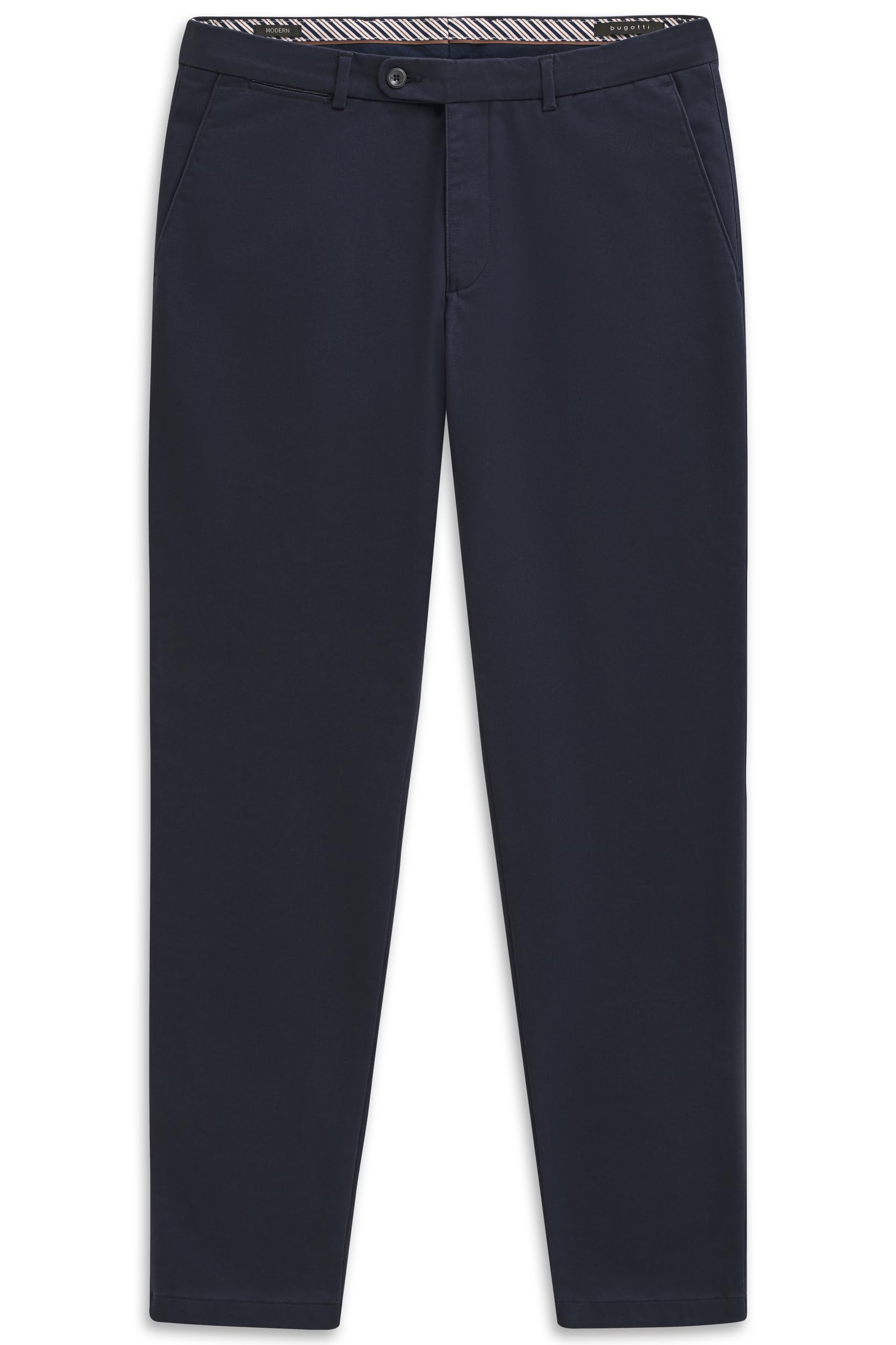 bugatti Herren Chino 4220-86224D Modern Fit Luxury Power Stretch aus bequemem Baumwoll-T400-Elasthan-Materialmix