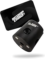 Vista 1 de RAW Snuffer magnético de aluminio: saca tus rollos de cono preollados y ahorra para su uso posterior