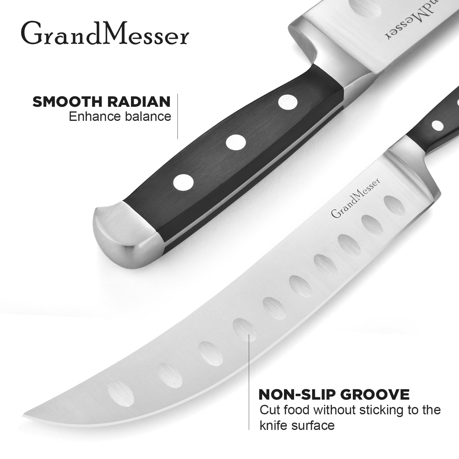 Butcher Knife - 10" Cimeter Knife for Meat -5