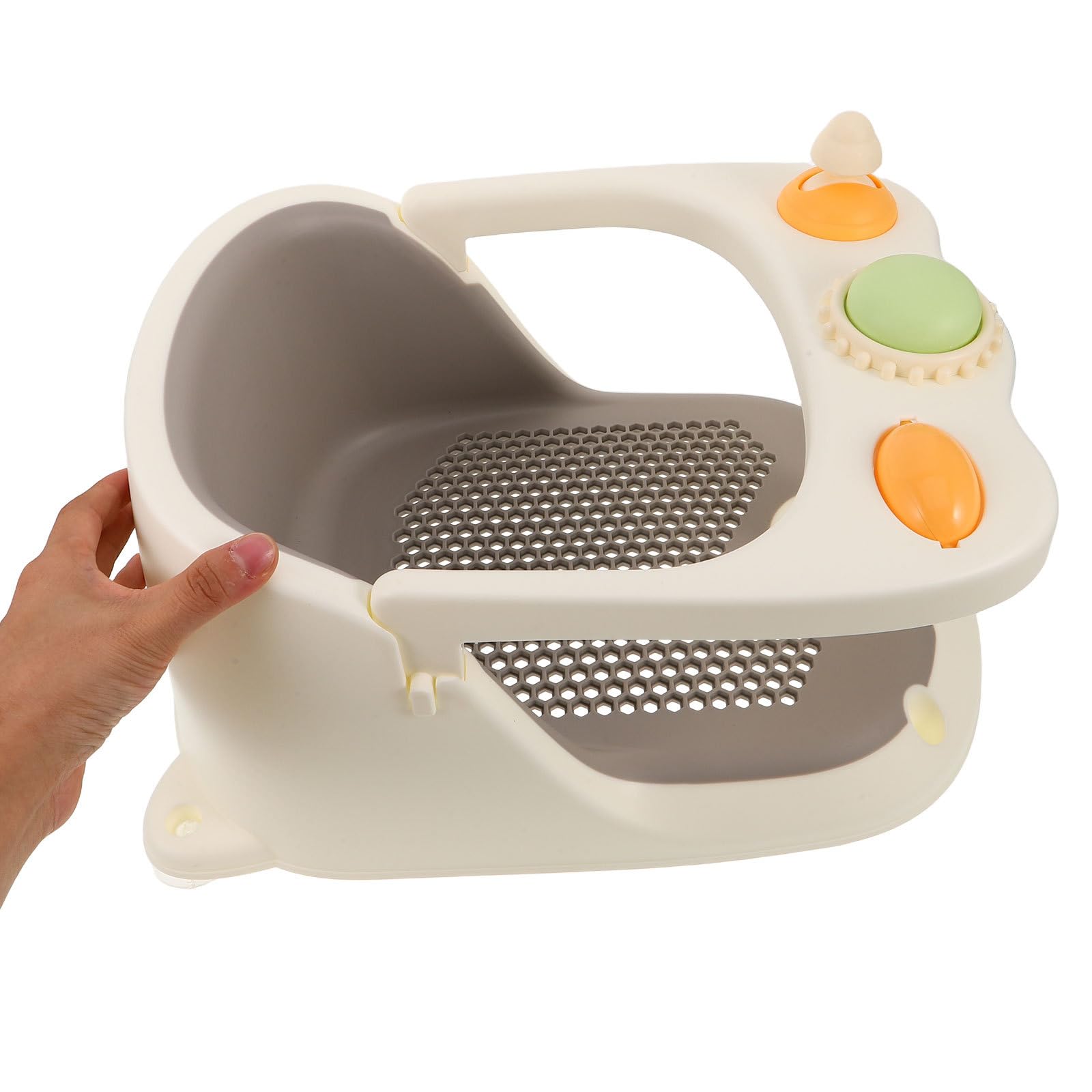 Silla de Baño para Bebés Antideslizante con Soporte Cómodo
