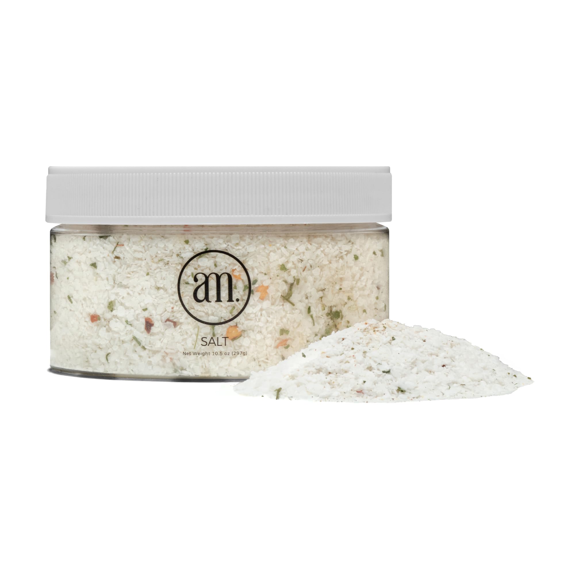 AM SIGNATURE SALT | Universal Cooking Signature Salt | All-Natural Seasoned Salt Blend of Gourmet Flake Kosher Salt, Herbs, Spices | Created by Chef