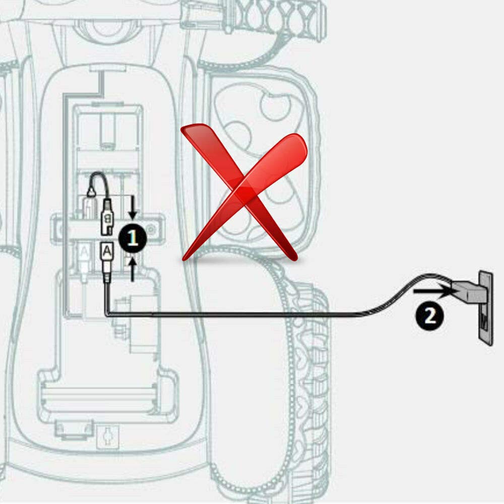 Range Rover ride on car charger connection diagram