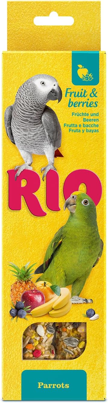 RIO Sticks for Parrots with Fruit and Berries 2x90g