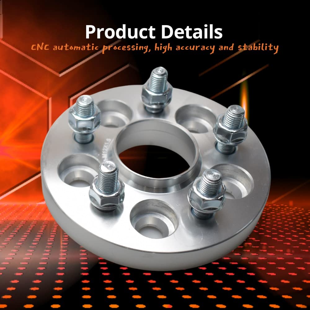 Joints De Moyeu De Roue Entrpouroises De Roue 5 Trous pour Voiture Entraxe 5X100 Alésage Central 571 Mm M14X15 Forgées Série Universelle Audi