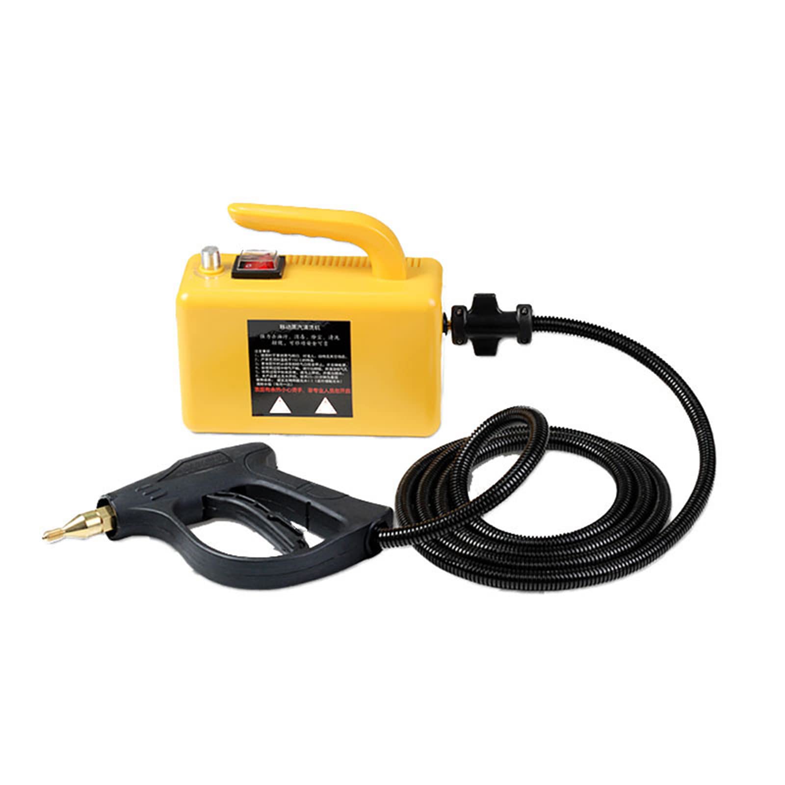 Pulitore a Vapore ad Alta Pressione da 2600 W, Macchina per la Pulizia a Vapore Portatile Portatile con pompaggio Automatico, Pistola a spruzzo a Vapore controllabile per Cucina, mobili da Bagno, se