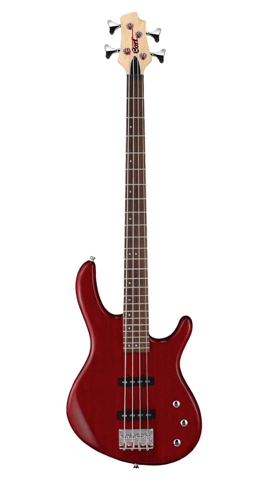 Bajo de 4 cuerdas, diseño moderno con doble cutaway