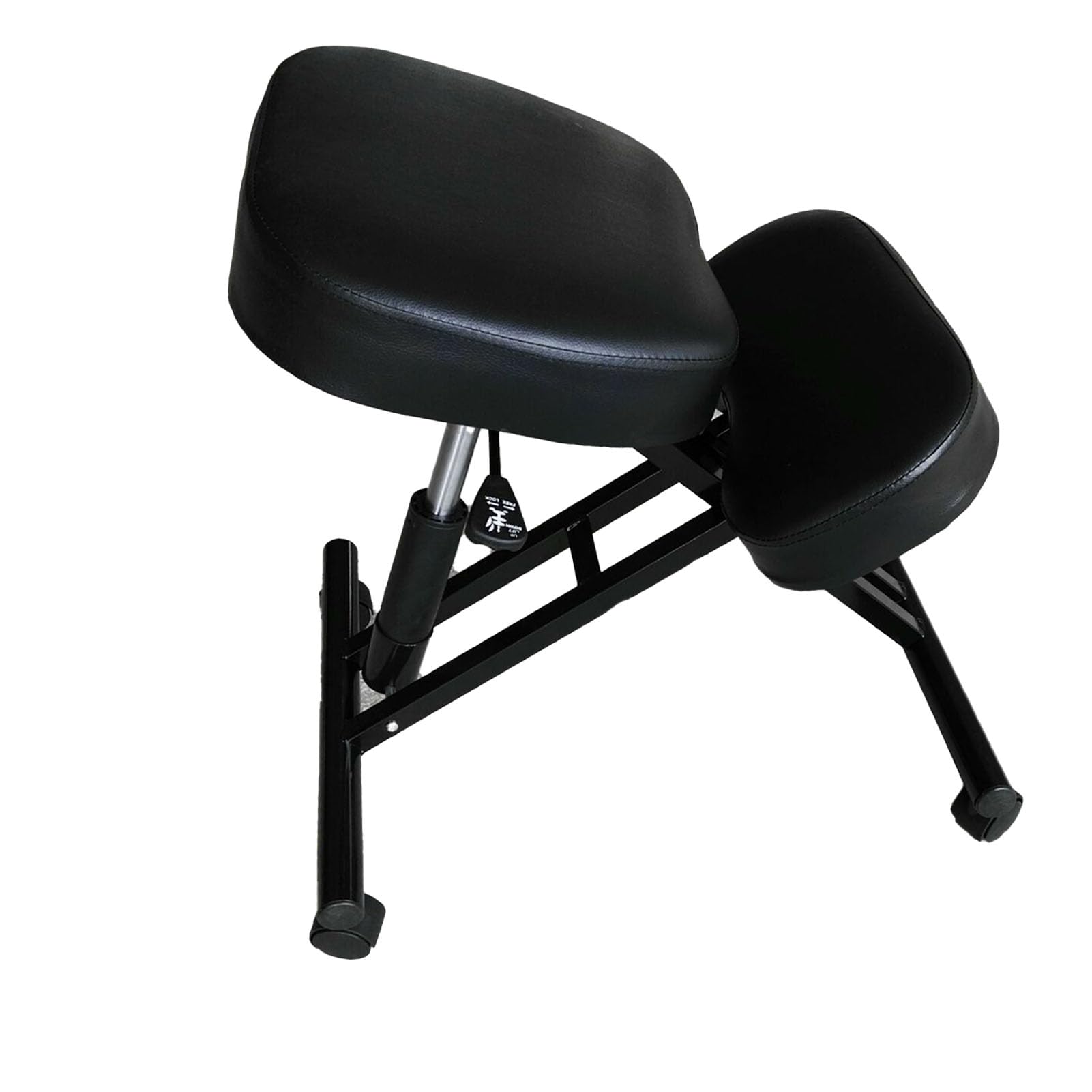 YWBL-WH Sgabello Pieghevole Portatile, Sedia da Campeggio in Acciaio con Altezza Regolabile, Design Ergonomico Leggero per la Pesca all'aperto e l'escursionismo