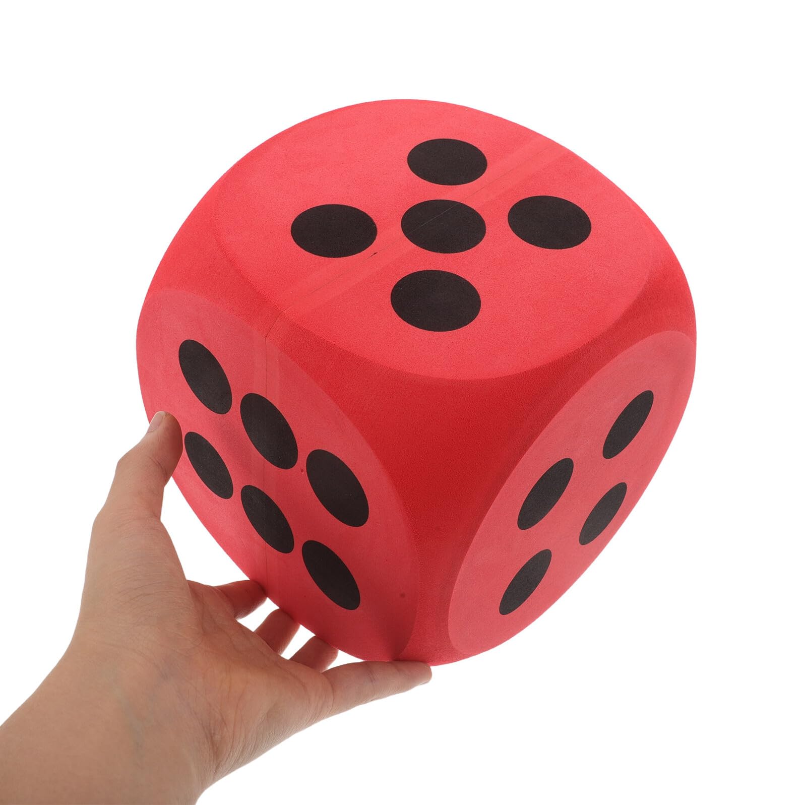 Dados de Espuma Eva de 15cm, Grandes, Rojos, para Niños
