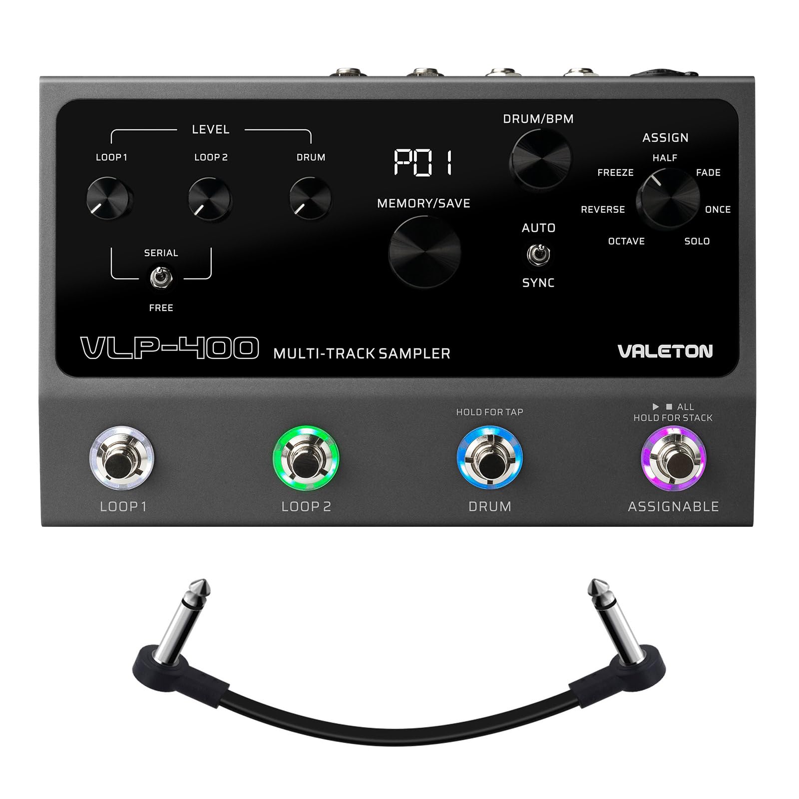 Amazon.com: VALETON Guitar Loop Station Looper Pedal with 100