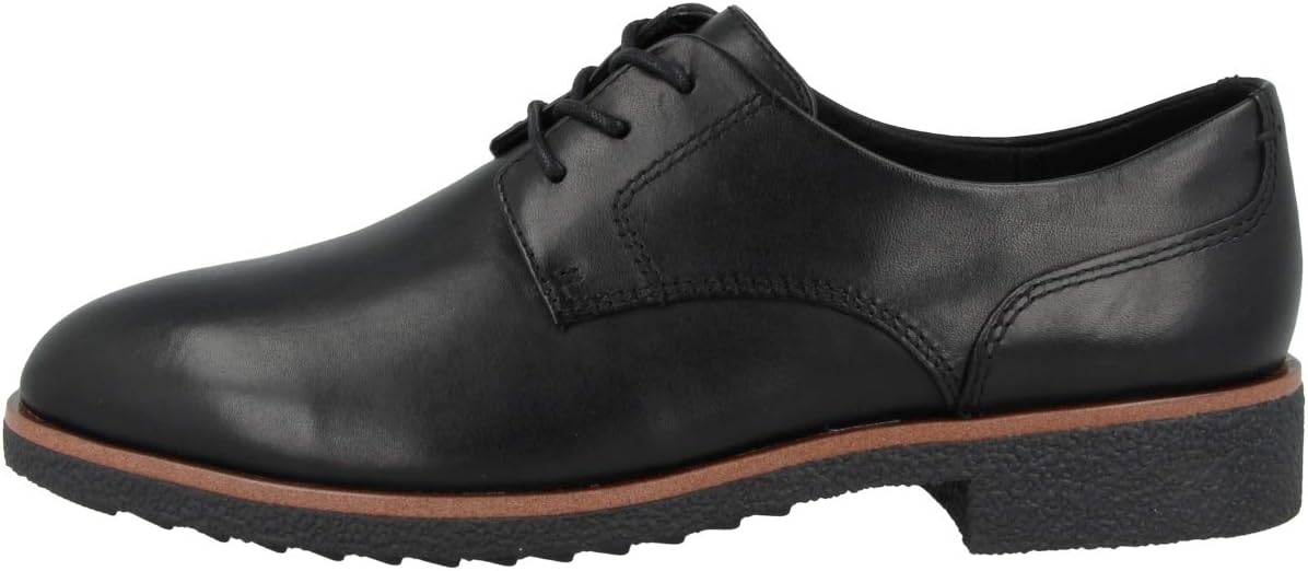 1327【新品】Ｃlarks オックスフォード レースアップ レザー 黒 23 1327【新品】Clarks オックスフォード レースアップ レザー 黒 23