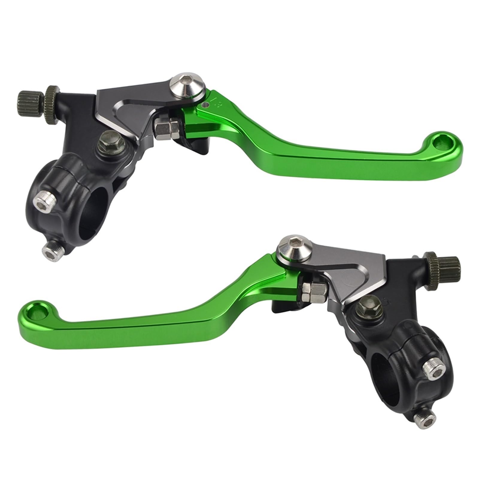 Zestaw linki sprzęgła motocykl Pasuje do Kawasaki KLX250 1979-1980 KX 60 80 125 250 400 450 KE KD KDX CNC Shorty zestaw dźwigni hamulca i sprzęgła(J)