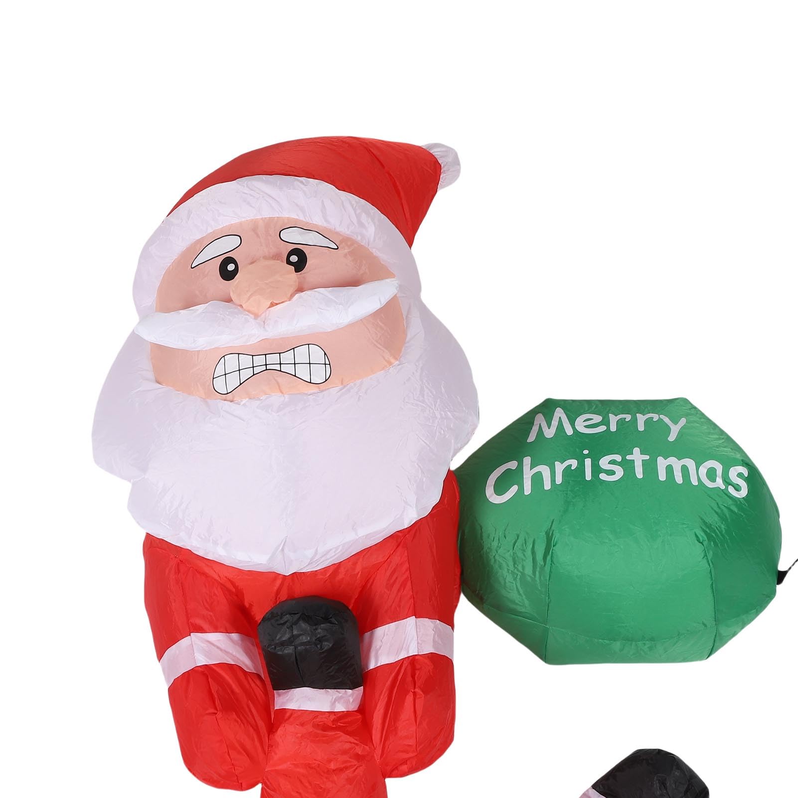 WINH Nadmuchiwany Ojciec Wspinaczkowy, Ojciec, IP44 Dowód Wodny Nadmuchiwany Xmas do Dekoracji ściany (wtyczka UE 220-240v)