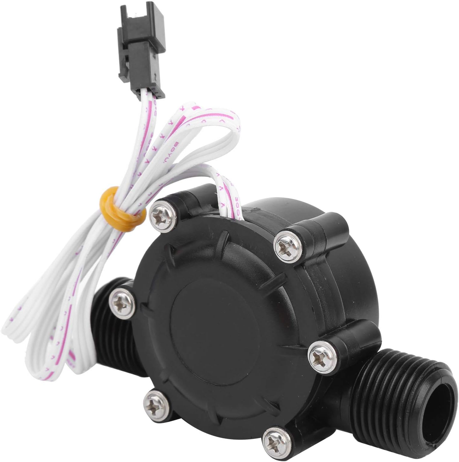 Kadimendium 3 Phase Hydro Generator AC 0-20V Multipurpose Water Turbine Generator Brushless Waterproof Water Flow Generator for Shower Head