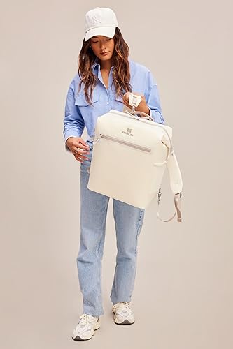 Miniatura 6 de Stanley Mochila Madeleine para todo el día, enfriador suave para 20 latas con asa y correas para el hombro, bolsa de viaje aislada con cremallera