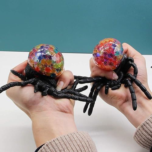 Miniatura 2 de Spider Vent - Bola antiestrés paquete de 3 para aliviar el estrés bolas de ventilación para niños y adultos ejercicio físico y relajación accesorios