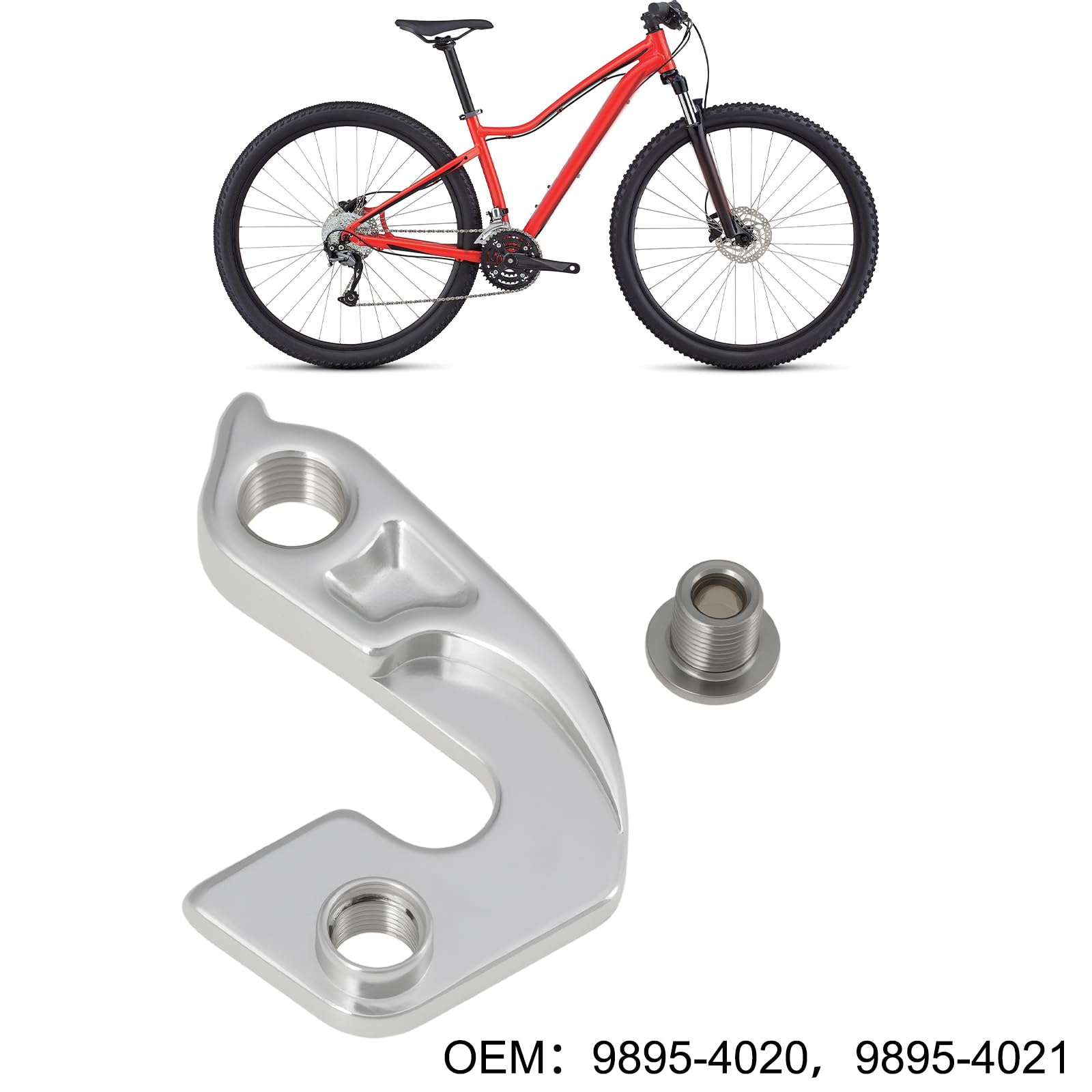 SG Store Wieszak na tylną przerzutkę rowerową 65 ze śrubą 9895-4020 kompatybilny ze specjalistycznymi