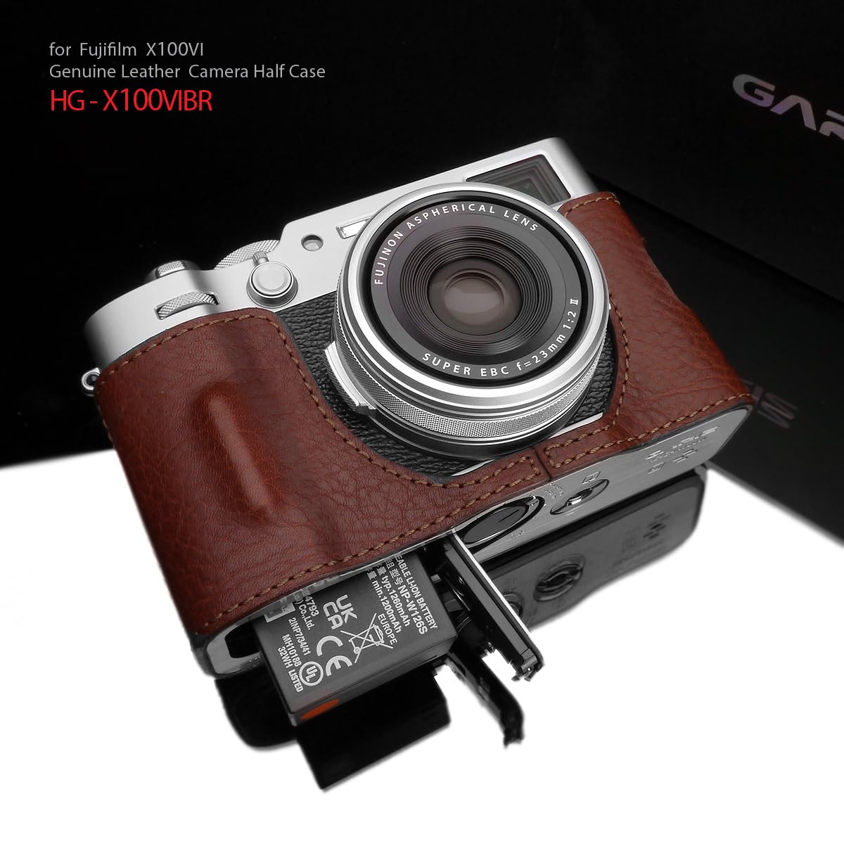Amazon | GARIZ FUJIFILM X100VI用 本革カメラケース HG-X100VIBR 
