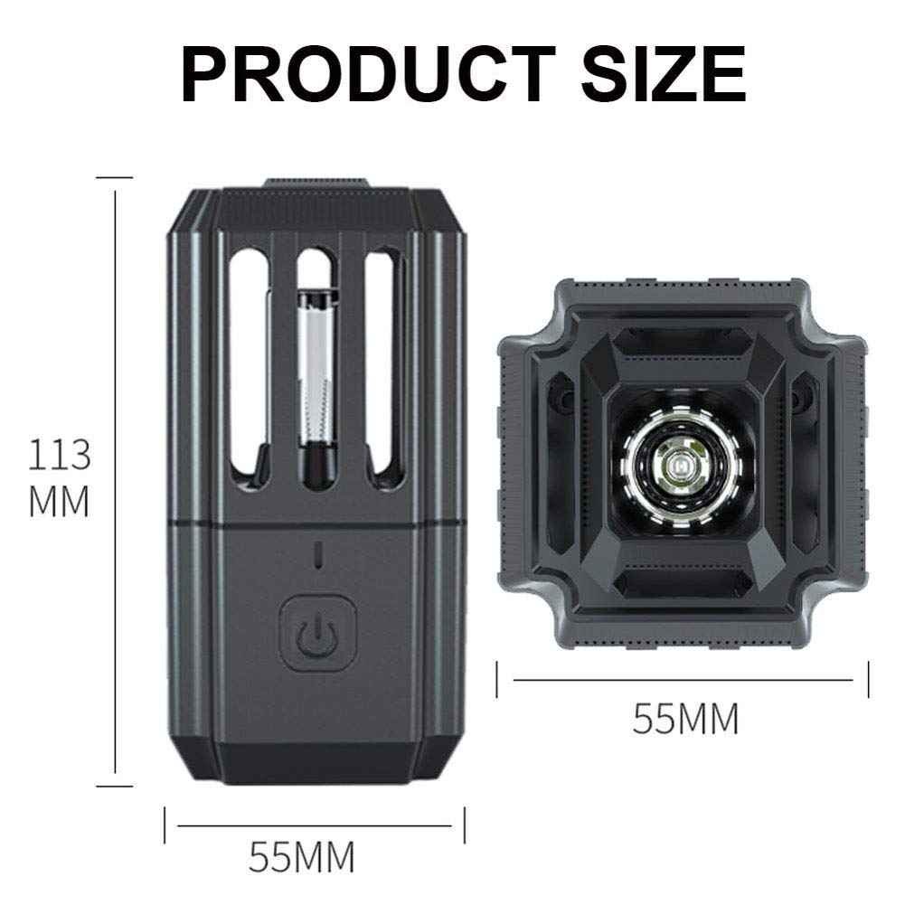 Faucet Lámpara de germicida Ultravioleta Ozono, hogar Coche portátil USB de Carga UV lámpara de germicida esterilización Interior Mini UVC