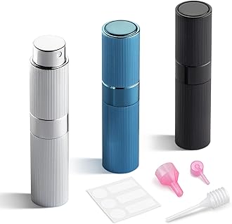 LISAPACK Perfume Travel Refillable Bottle Atomizer - Cologne Refillable Sprayer, 3 Colors1