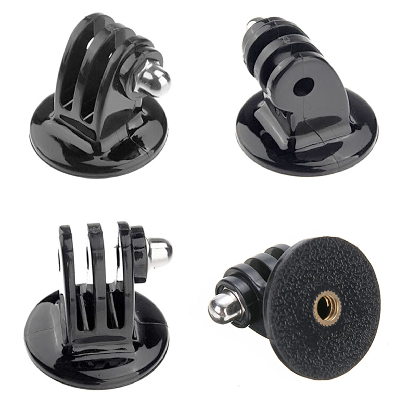 Adattatore Treppiede Per Action Cam Da 1/4 A GoPro E Insta360 - Supporto Universale In Alluminio