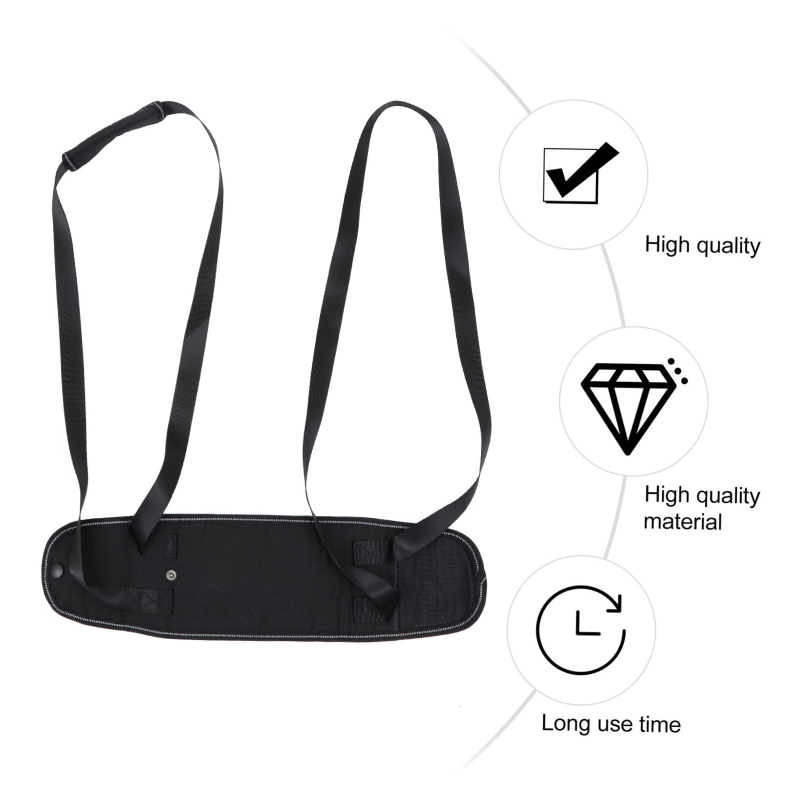 BESPORTBLE 3pièces Ceinture De Soutien pour Chien De Levage Arrière Ajustable pour Animaux Handicapés Outil De Et Entraînement pour Chiens Âgés Et Blessés