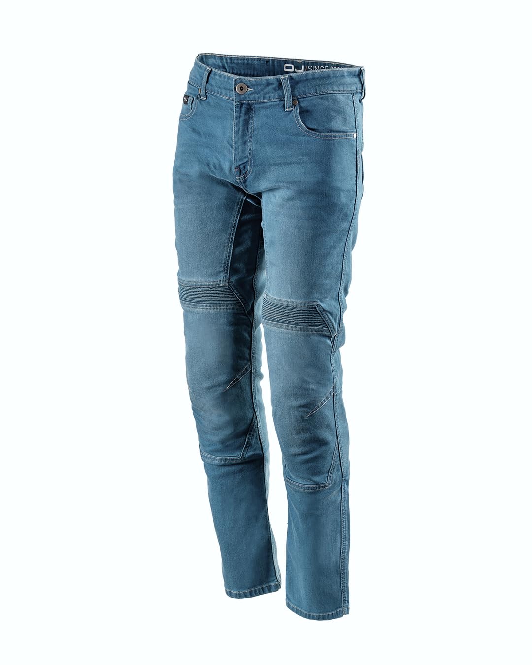 Generico OJ Jeans Moto con Protezioni Steel Blue 50