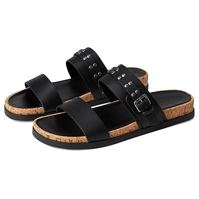 Lucky Brand Dineesa Studded Two Band Flat Sandals Women