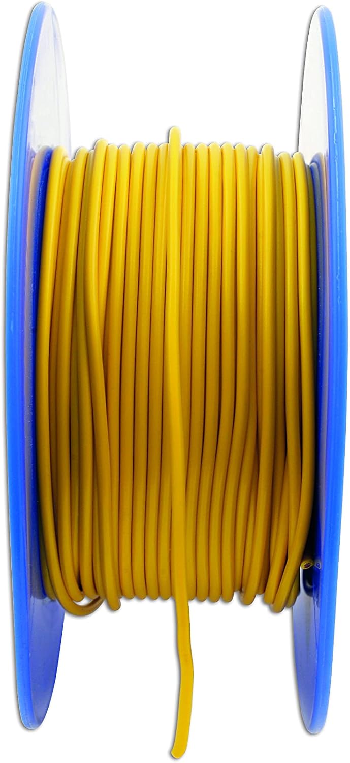 CONNECT 30008 5m 0.3mm Single Core Auto Cable - Yellow
