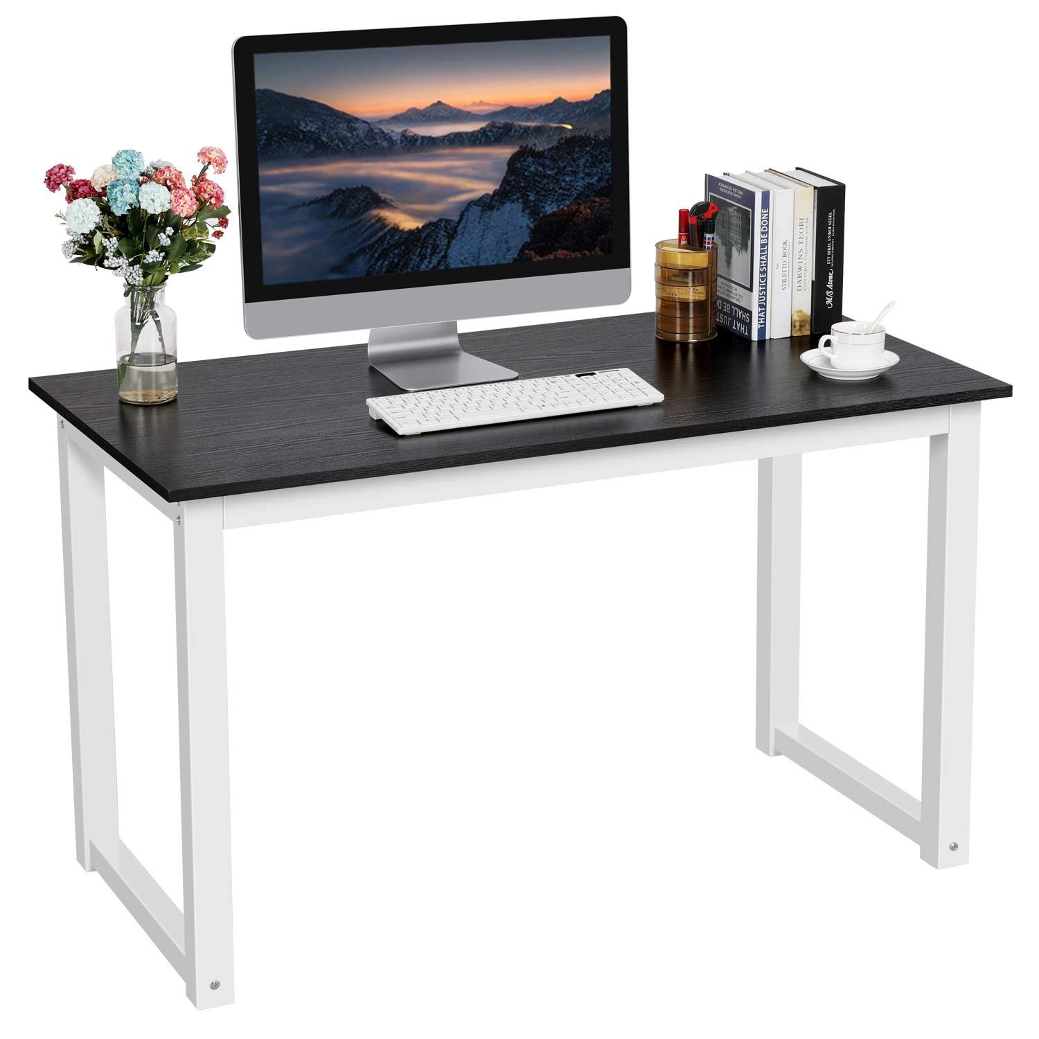 Yaheetech Compact Corner Computer Desk PC Laptop Desktop Study Writing