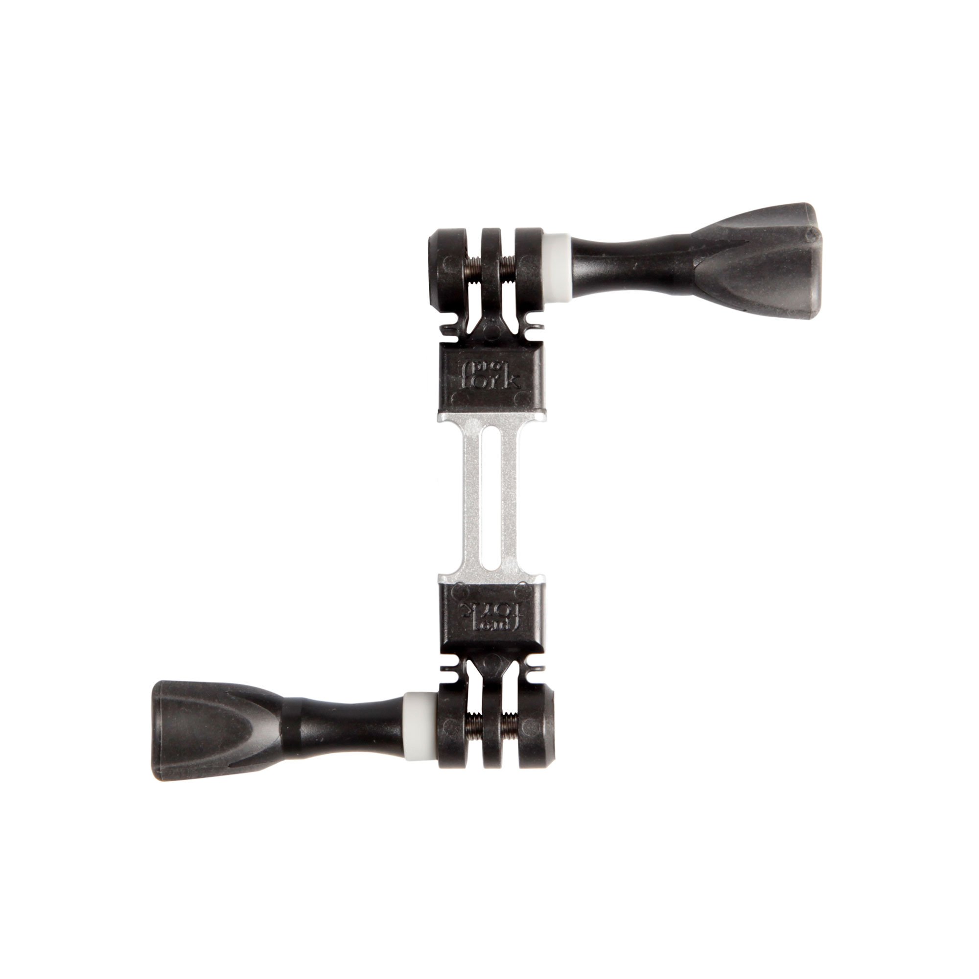 iSHOXS Ionic ProFork Mount Accessory Adapter Set Suitable for GoPro Hero 11-10-9 and Compatible Action Camera for 2 ActionCams Attachment Double Fork 4Two Set 2 x 2K