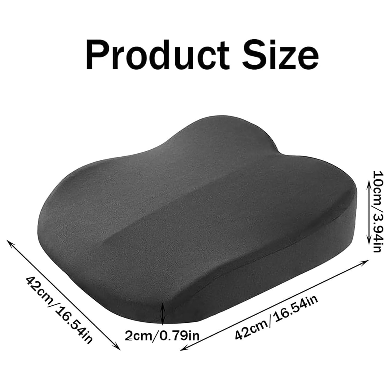 Rehausseur Voiture Adulte pour Mazda MX-5 ND 2015-2022, Portable Coussin Siège Voiture Coussin Conducteur Anti-Dérapant IntéRieur Accessoires,B Grey