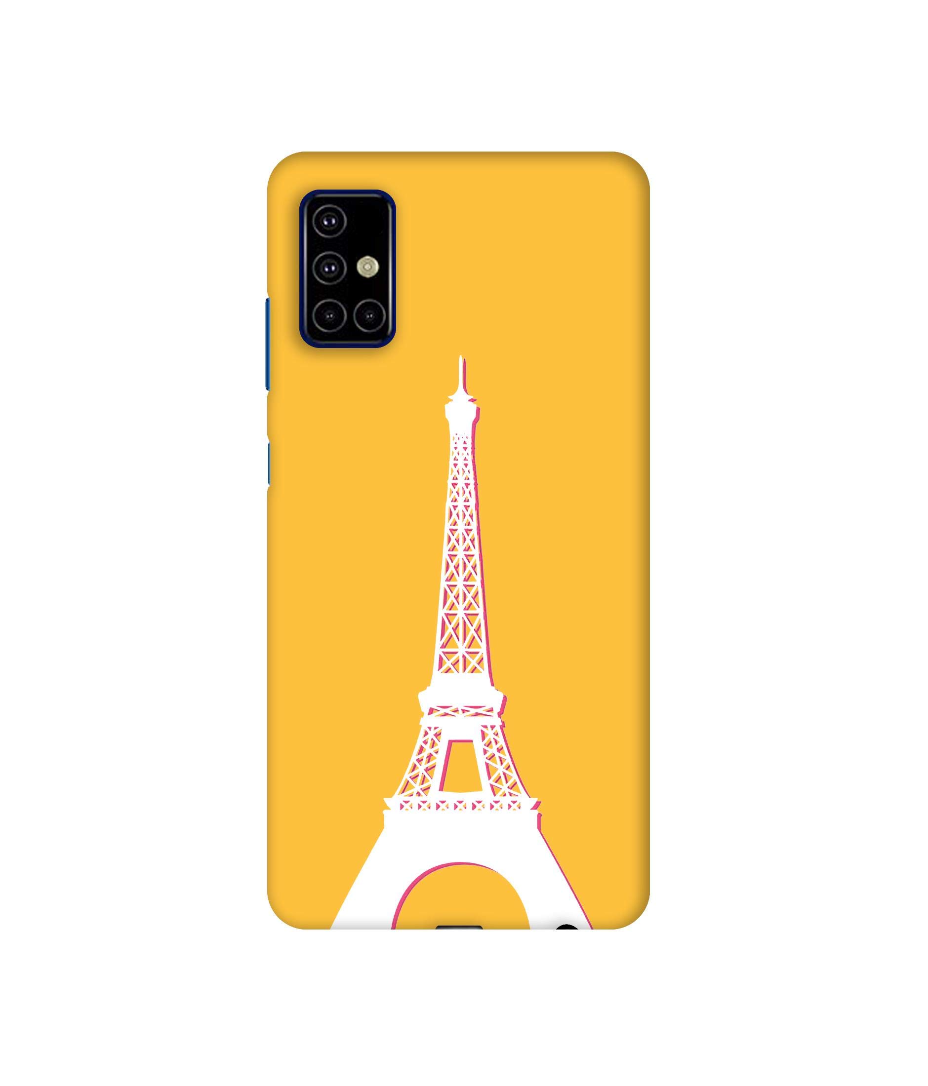 Amazon Brand - Solimo Designer Eiffel Tower 3D Printed Hard Back Case Mobile Cover for Samsung Galaxy M51