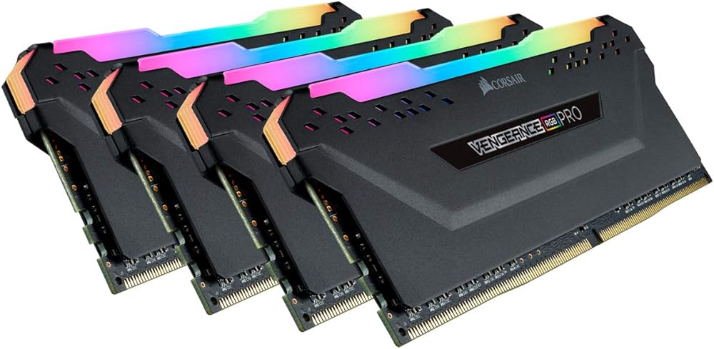 Corsair Vengeance RGB PRO, 128GB (4 x 32GB) DDR4-3600MHz CL18 Desktop Memory - View 1