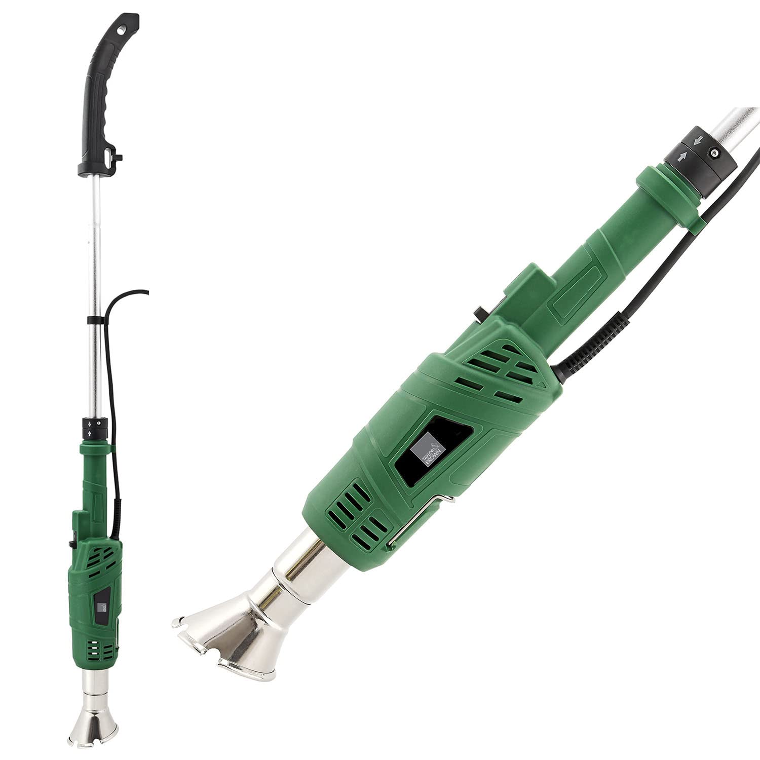 Taylor & Brown 2000W Electric Weed Killer Burner Wand Thermal Weeding Stick - up to 600 Degree Weeder Tool for Garden, Patio, Driveway by