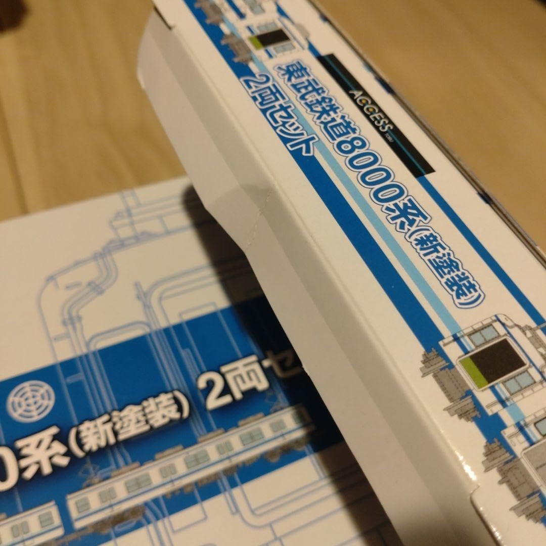 鉄コレ東武8000系新塗装4箱