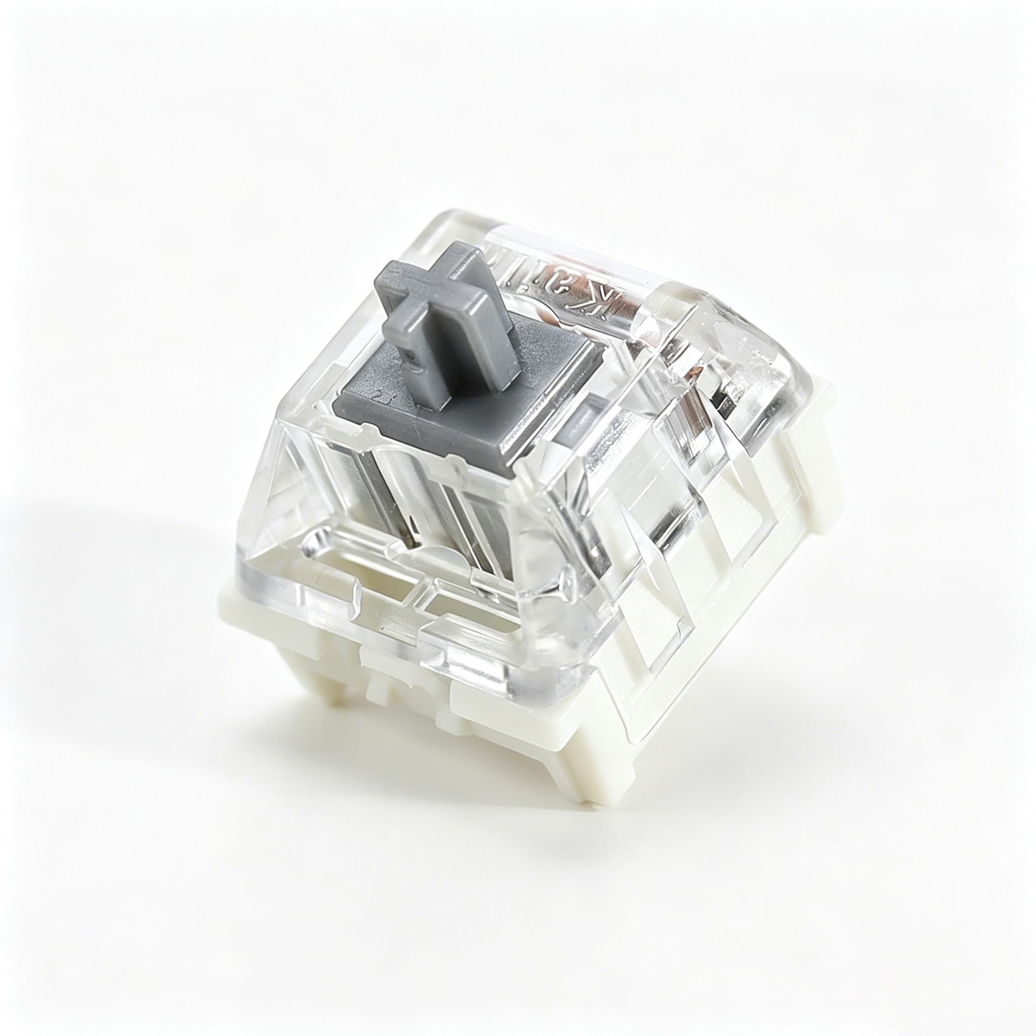 Commutateurs Kailh Speed argenté 3 broches linéaires 40gf pour clavier de jeu - 8
