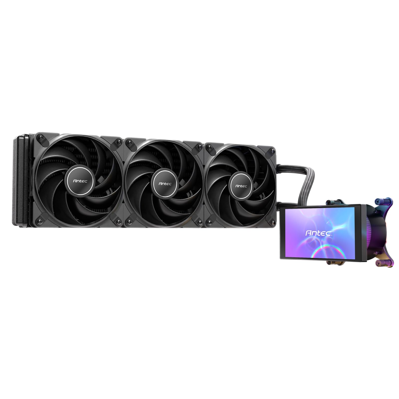 Antec Black Vortex View 360 Processor All-In-One Liquid Cooler 12 Cm 1